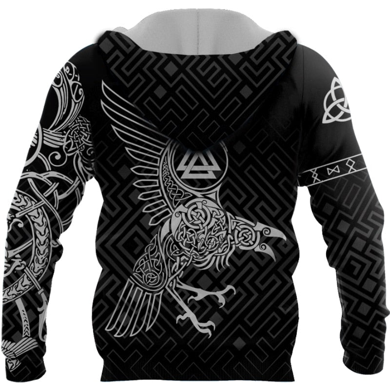 upscale viking hoodie